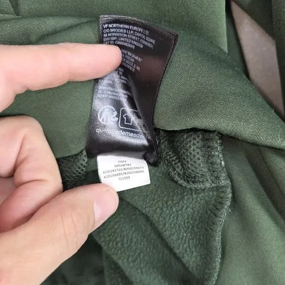 The North Face Hoodie Mens XXL Sweatshirt Pullover Logo Green Winter Cold Fall - Picture 12 of 12